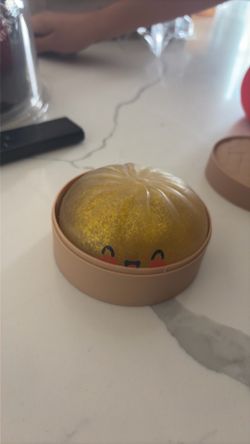 Rare real glitter dumpling