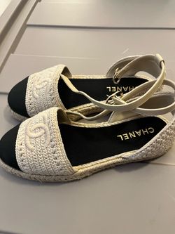 Chanel Espadrille Sandals