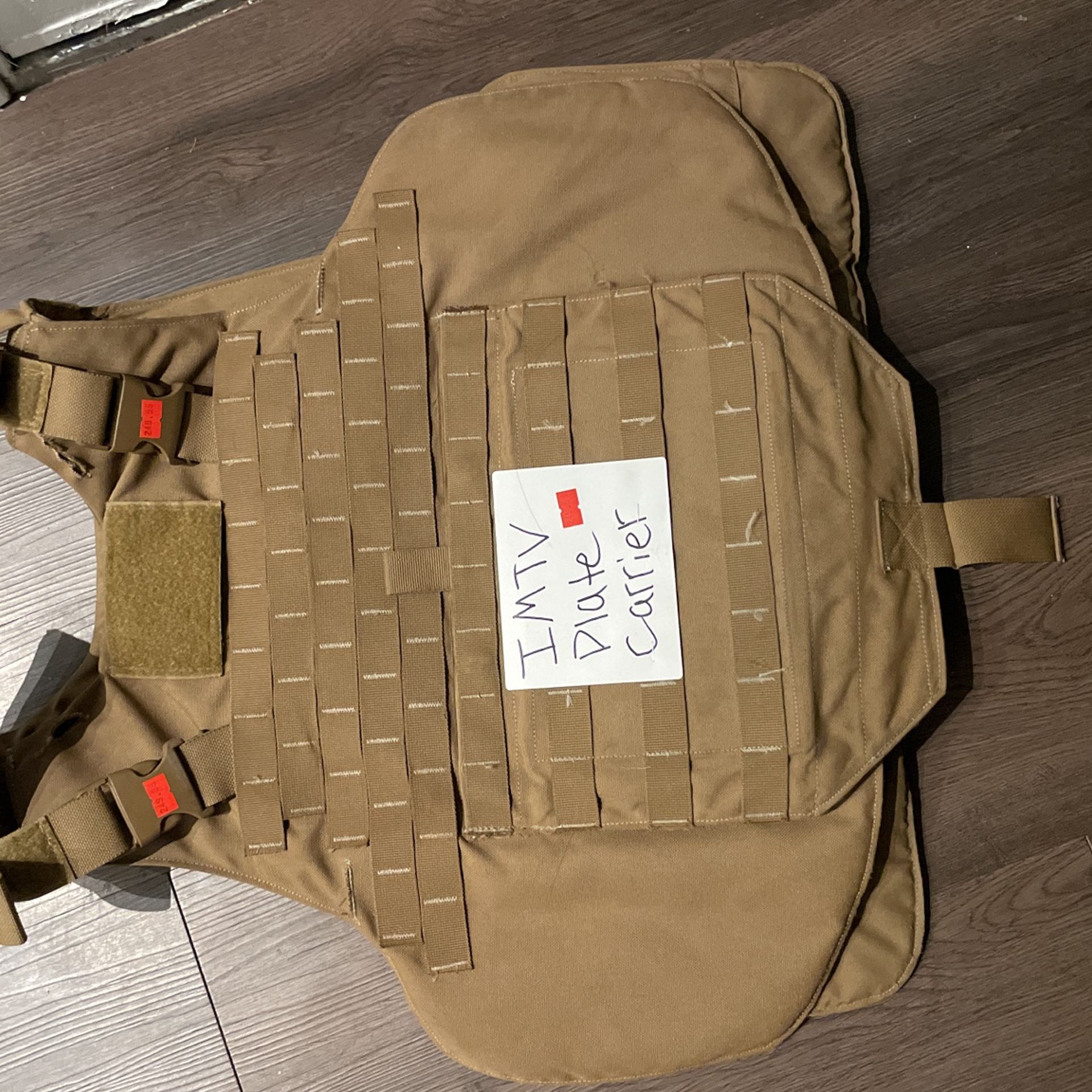 USMC Cif issued IMTV plate carrier Size Medium
