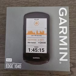 GPS Garmin Edge® 1040 Solar, GPS Bike Computer with Solar Charging Capabilities, On and Off-Road & Varia™™ RCT715, Bicycle Radar with Camera and Tail