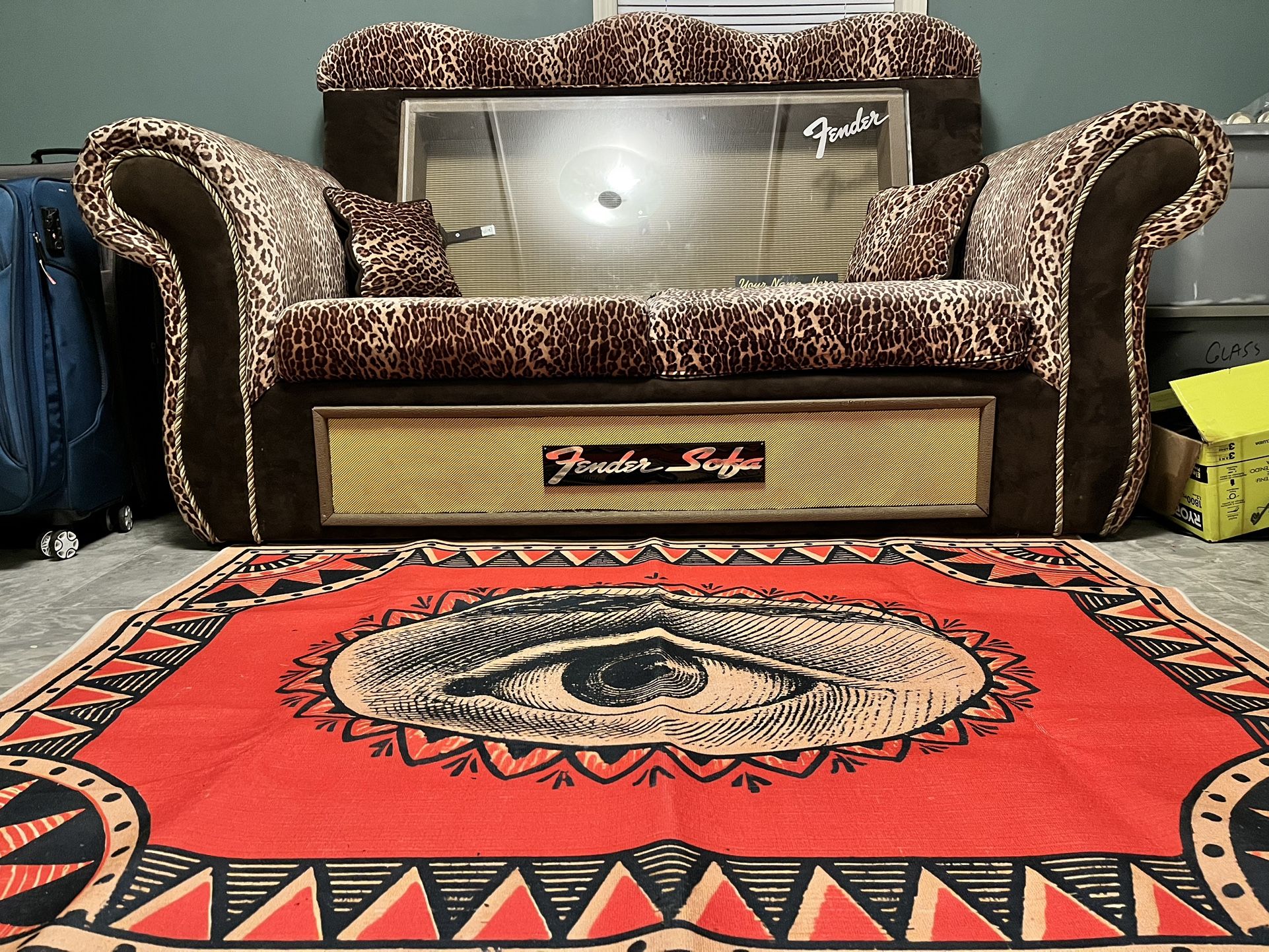 All Seeing Eye Rug 47”x63”