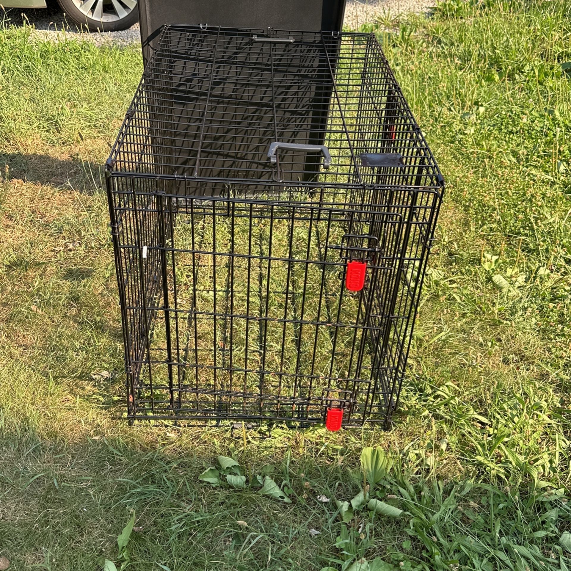 Kong Dog Cage Crate Playpen Metal Removable Bottom Tray, 3‘ X 2‘
