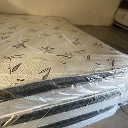 Full Size Mattress $160 With Box Spring