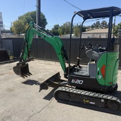 Bobcat E20 Mini Excavator 