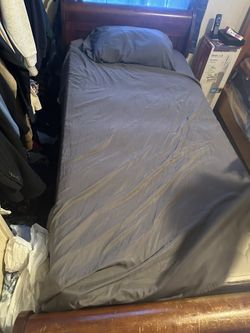 Twin side bed