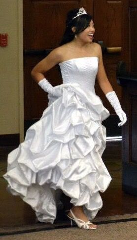 White Wedding/Cotillion Dress