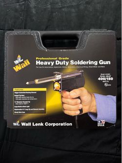 Wall Lenk Corporation Professional Grade Heavy Duty Soldering Gun (Model LG400C)
