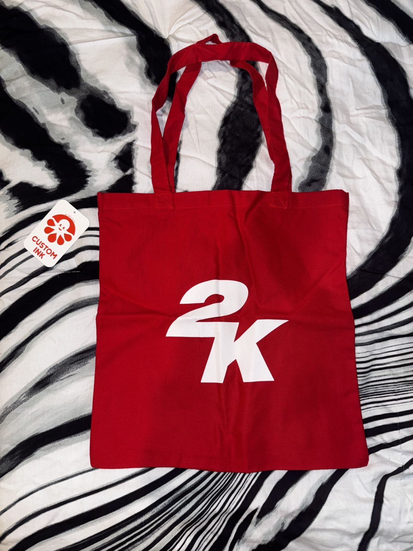 Exclusive 2K Sports Red Tote Bag
