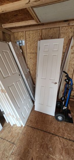 40 24x80 Interior Door , Painted Like New. 