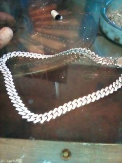 Nice cuban chain 100% sterling silver