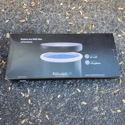 Explore Ice Bath Max White/Black