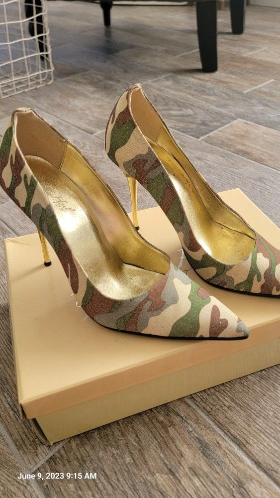 Highest Heel 4" Camo Heels