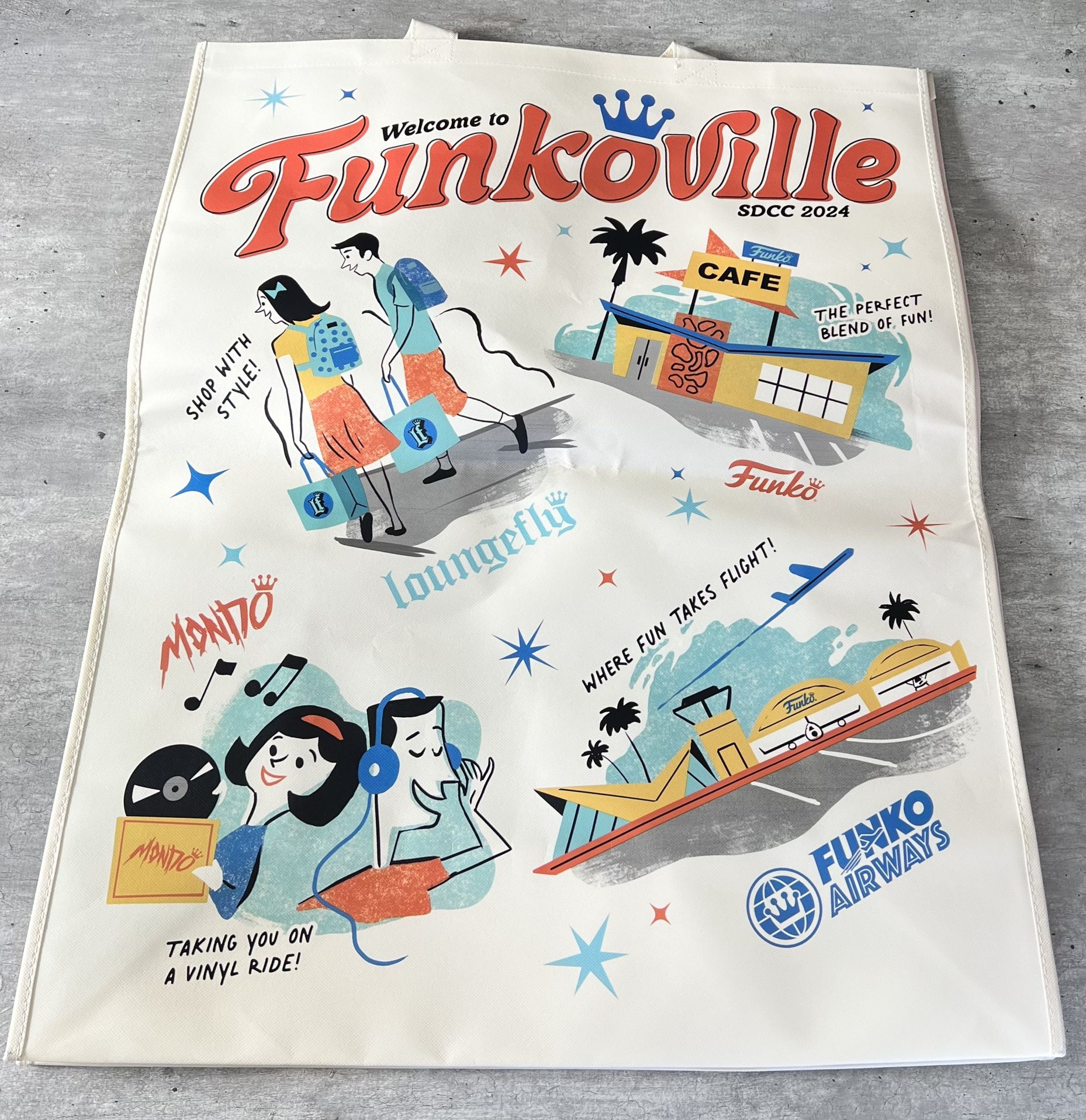 Funko Funkoville SDCC 2024 Bag