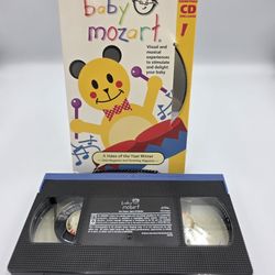 Baby Einstein Baby Mozart VHS Plus CD Included Educational Baby 1-36 Months