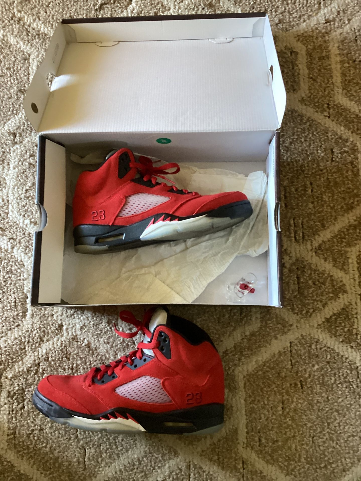 Raging Bulls Size 8.5 With Box