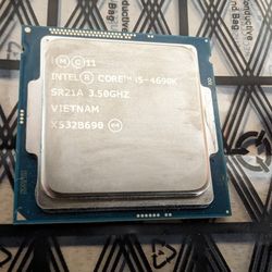 Intel Core I5 4690k CPU