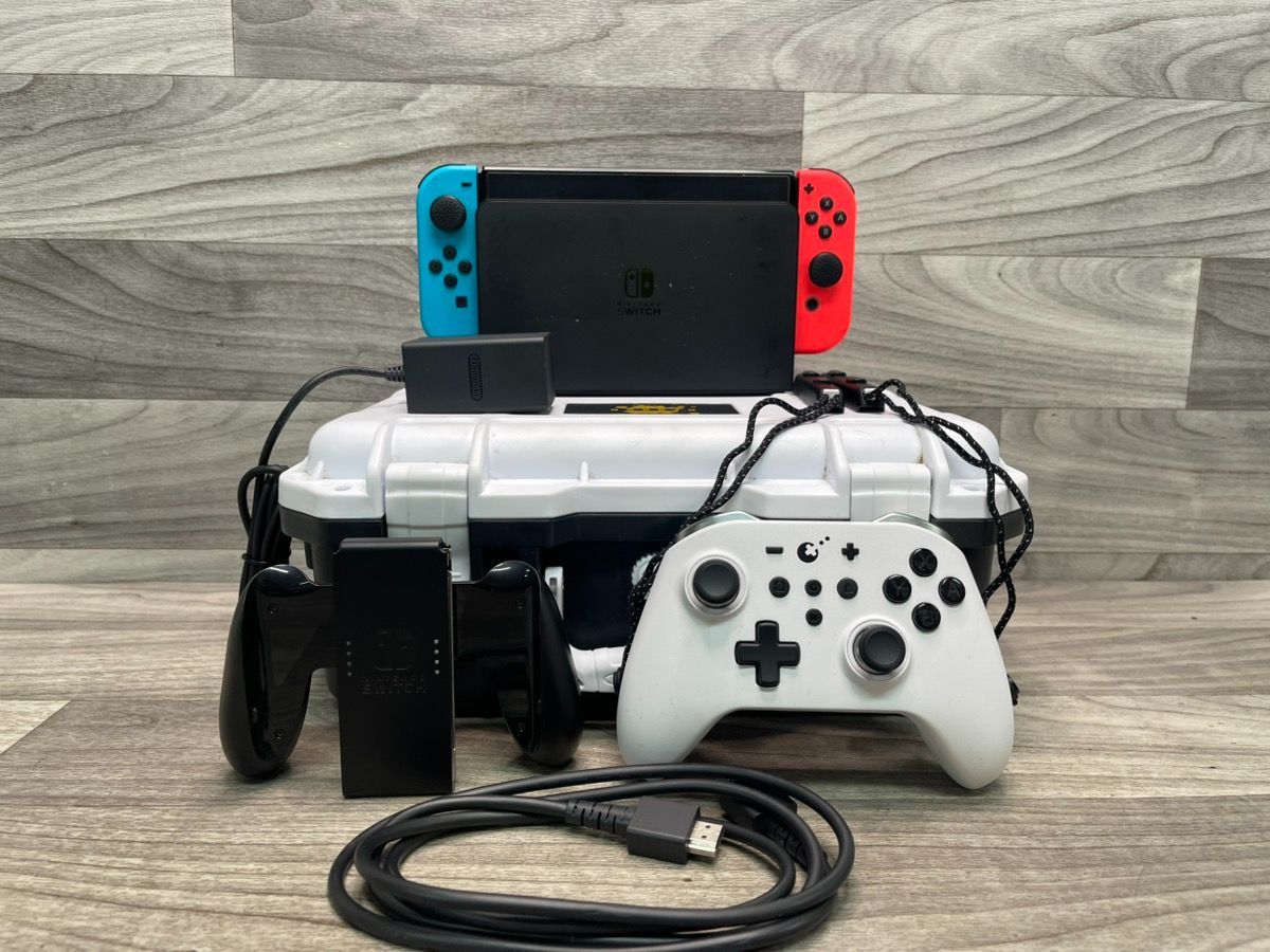 Nintendo Switch HAC-001 Console – 32GB, Joy-Con, Dock & Case (A1D025103)