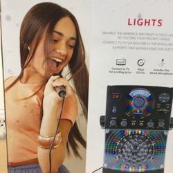 Brand new in the box karaoke machine