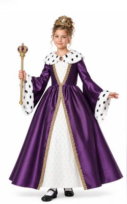 California Costumes Queen For Day Royal Halloween Costume Child Large 10-12