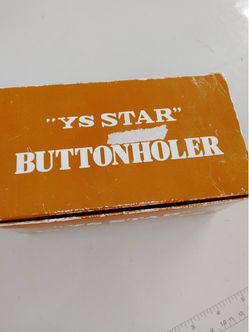 Sewing Bottonholer