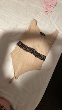 Beige Bodysuit Small Size