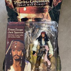 Zizzle Prison Escape Jack Sparrow Pirates of the Caribbean Dead Mans Chest 2006