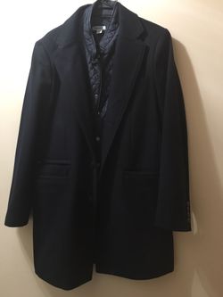 DKNY Long Black Coat and Jacket