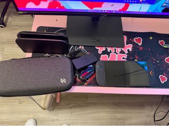 Switch 2 with carrying case, screen protector, 8bit controller and all accessories