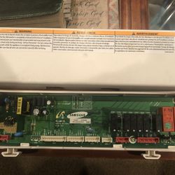 Samsung Dishwasher Control Board
