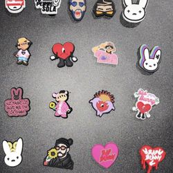 Bad Bunny Croc Charms