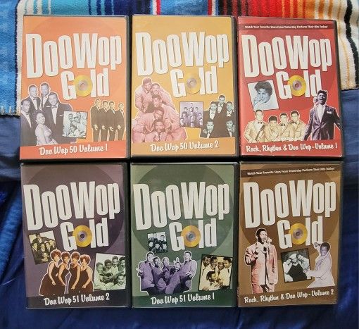 Doo Wop Gold Time Life DVD collection 6 Disc