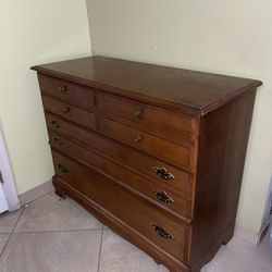 Vintage Wooden Dresser