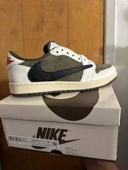 Jordan 1 Travis Scott Medium Olive