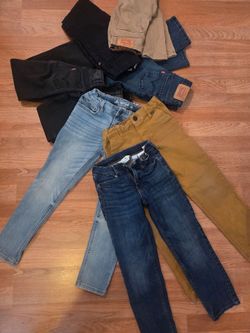 Boy LEVI'S Jeans Slim Sz 7