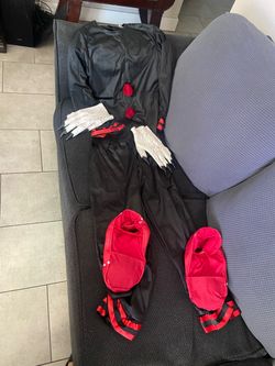 Evil kids Clown Halloween Costume Set