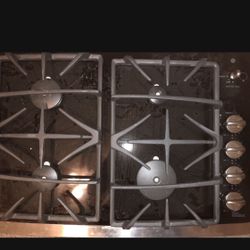 GE Profile Stainless Steel Cooktop 