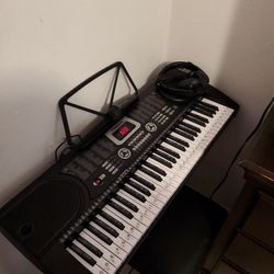 Hamzer Eletric Piano With Head Phone And Microphone 