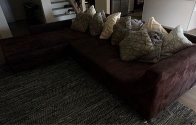 Large Luxury Sectional Sofa with Chaise Deep Seating