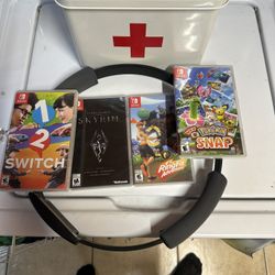 Switch Games + Accessories 