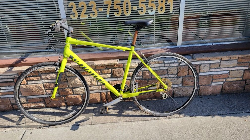 Specialized Sirrus Xl fluorescent yellow Bikes Cycling