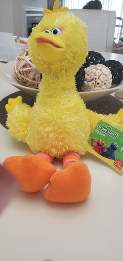Gund Sesame Street Big Bird Plush Cookie Monster Elmo
