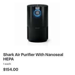 Brand new shark air purifier inbox never used