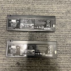 Lot Of 3 MK Batteries ES2.3- 12v AGM Non Spillable