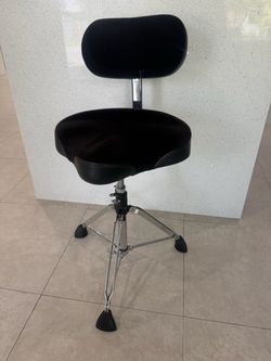 Gibraltar Drum Throne Moto Saddle Style with Back Rest $150!!