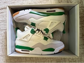 Jordan4 sb pine green size 10m