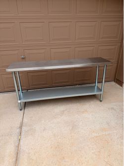 Stainless Steel Commercial Work Table