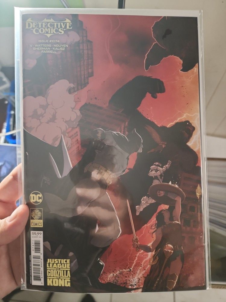 Justice League Vs GZILLA VS KONG