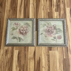 Cheri Blum Framed Rose Prints 