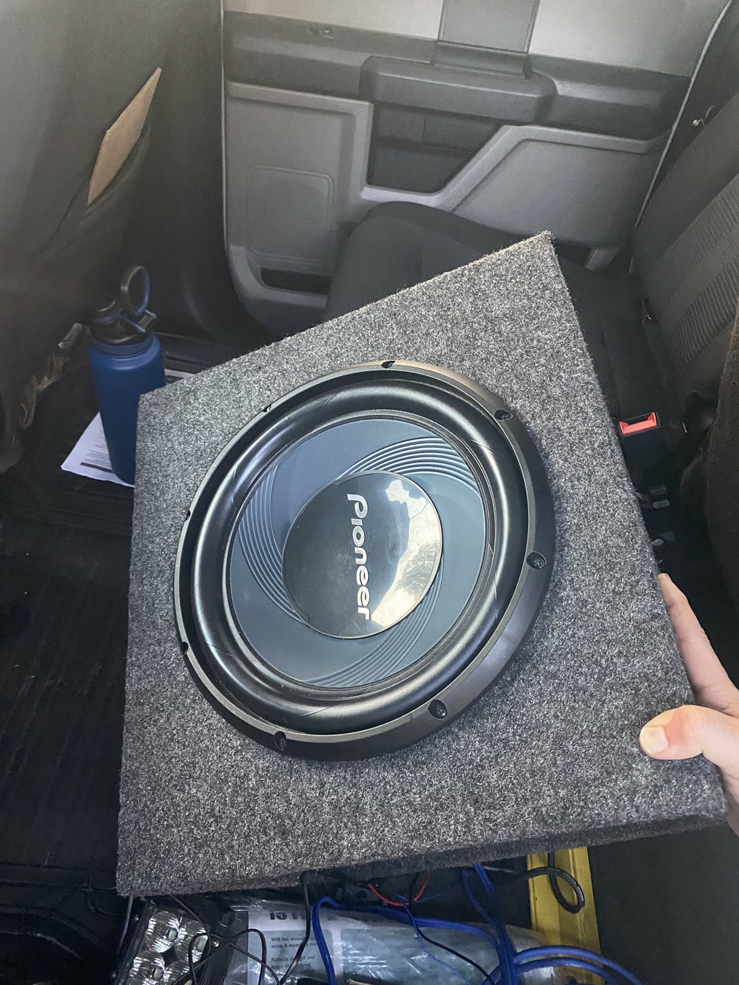 12 inch Pioneer Subwoofer With Amplifier 