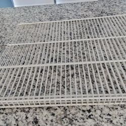 2 Heavy Duty Wired Shelves 25"W X 20"D